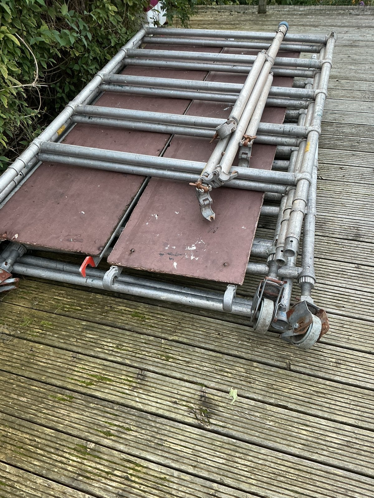Rolsteiger aluminium, Ophalen, Gebruikt, Rolsteiger of Kamersteiger, 5 meter of hoger
