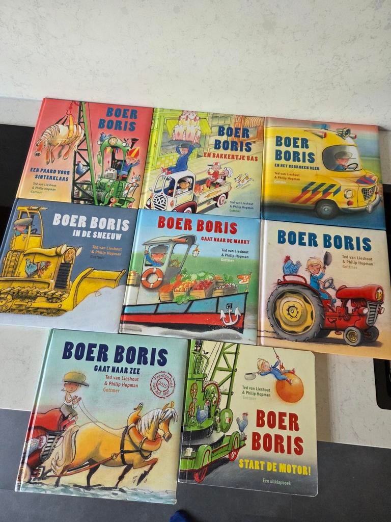 14x boeken - Boer Boris, Ophalen of Verzenden, Zo goed als nieuw, 3 tot 4 jaar