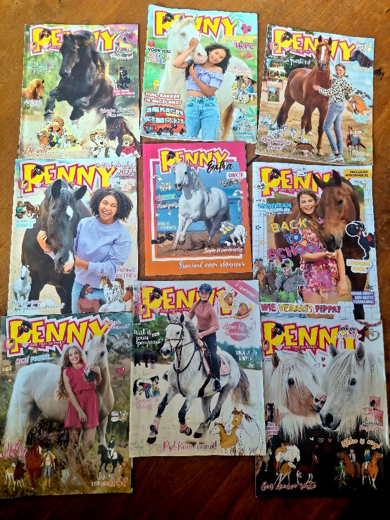 9 x Penny magazine, Ophalen of Verzenden, Gelezen, Overige typen