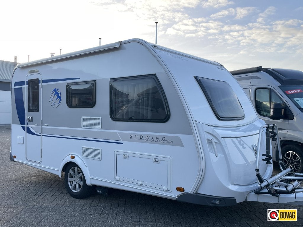 Knaus Sudwind 420 QD VERKOCHT, Caravans en Kamperen, Treinzit, Tot en met 3, 4 tot 5 meter, Knaus