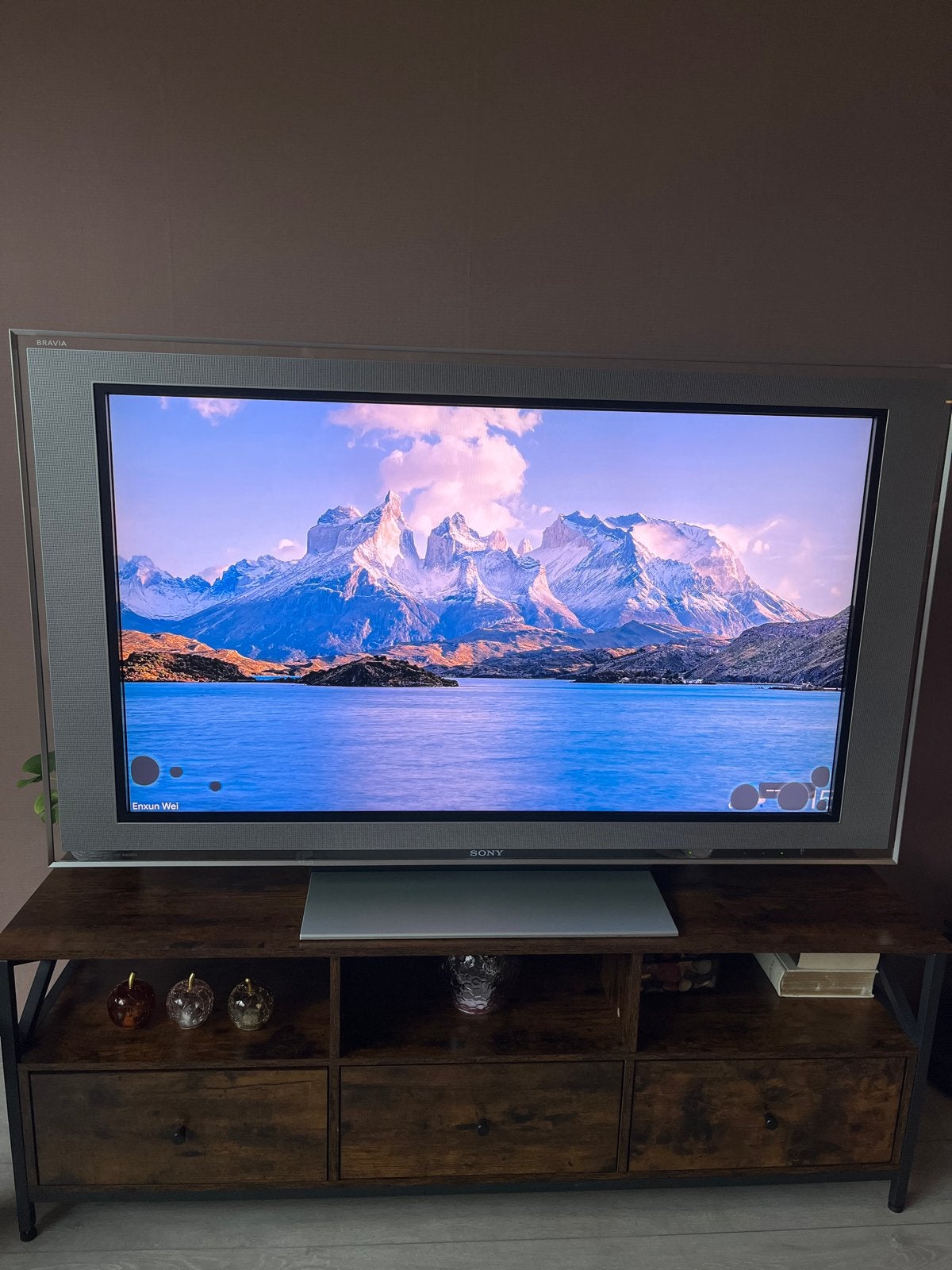 Sony Bravia LCD TV KDL-52X2000 met afstandsbediening, Ophalen, Gebruikt, 50 Hz, LCD