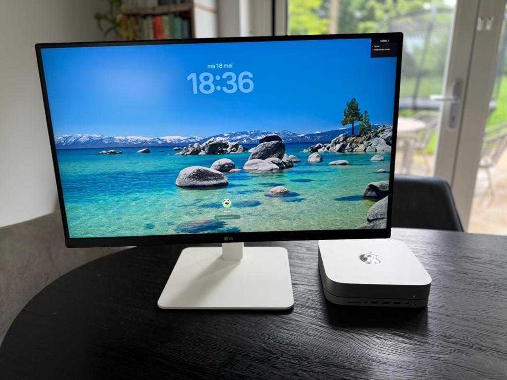 Apple Mac Mini M2 + Lg Ultrafine 4k monitor + Satechi Dock, Ophalen, Zo goed als nieuw, Mac Mini, 27 inch