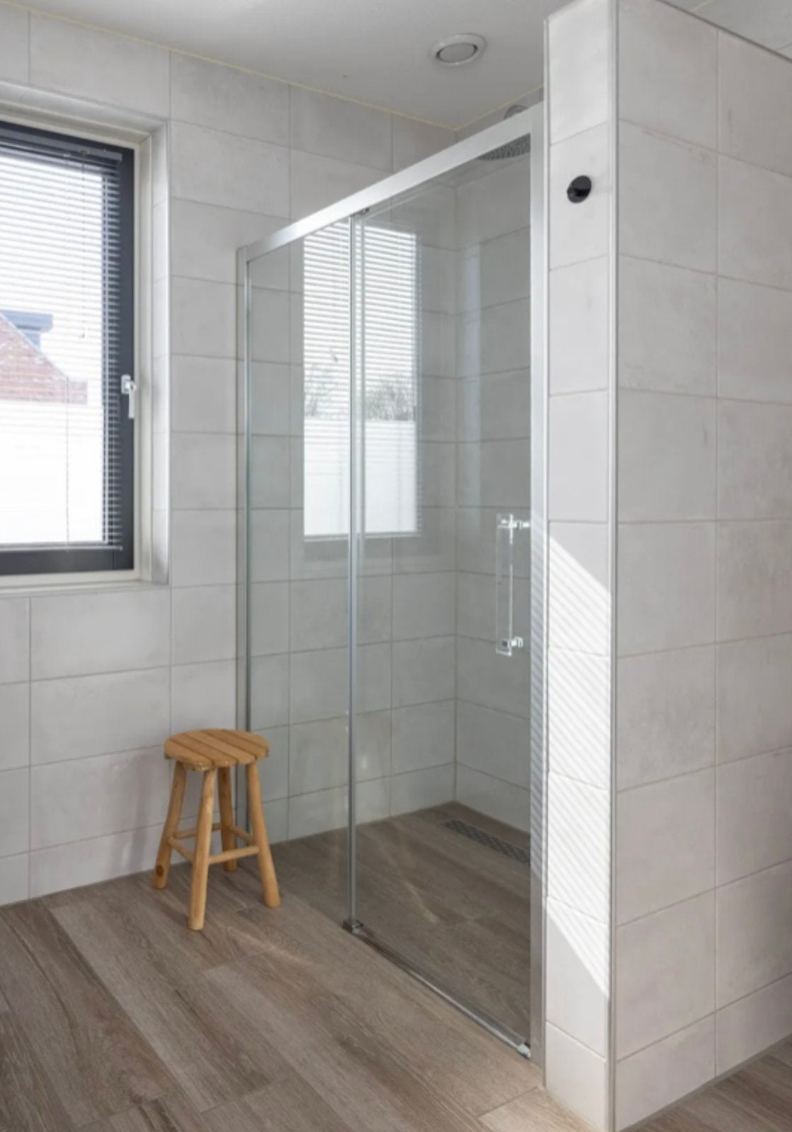 Douchedeur, Huis en Inrichting, Ophalen, Gebruikt, Met douche
