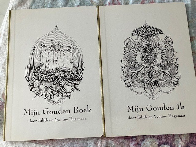 Edith en Yvonne Hagenaar :Mijn Gouden Boek en Mijn Gouden Ik, Ophalen of Verzenden, Zo goed als nieuw