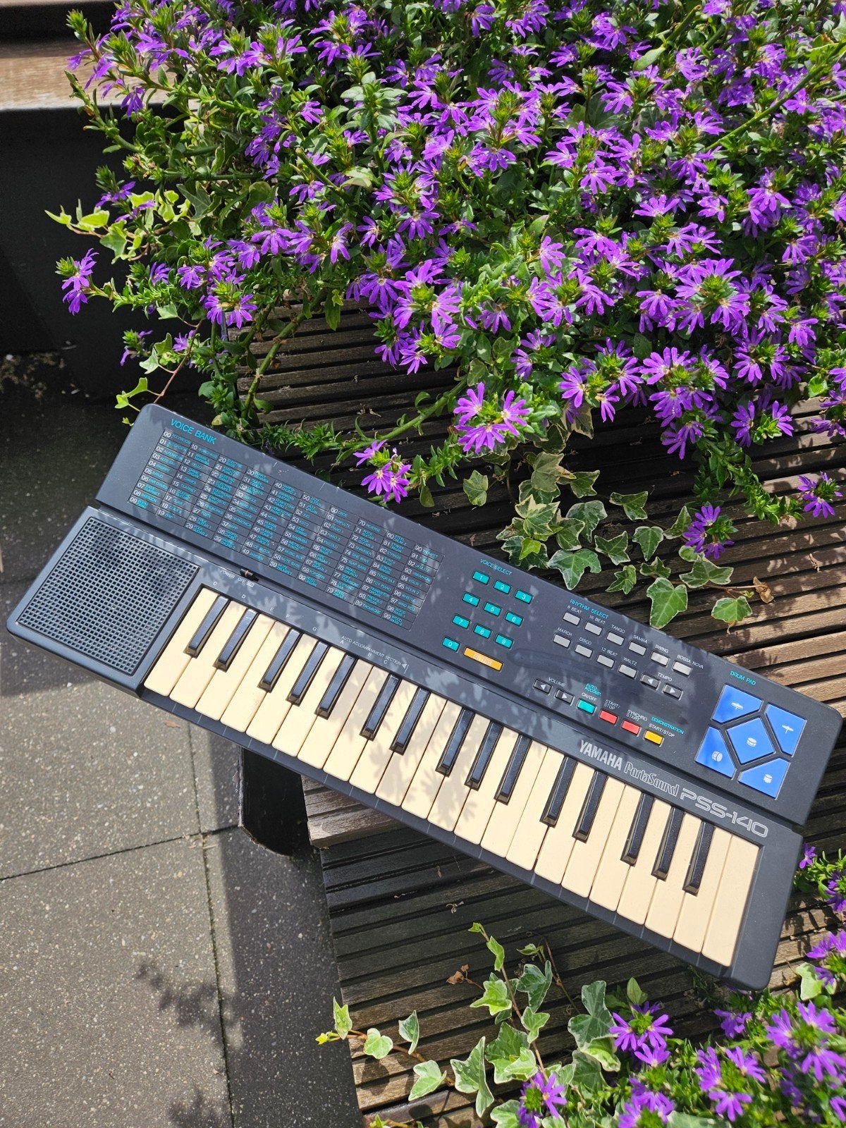 Yamaha PortaSound PSS-140 keyboard (1988) - Werkt perfect!, Ophalen of Verzenden