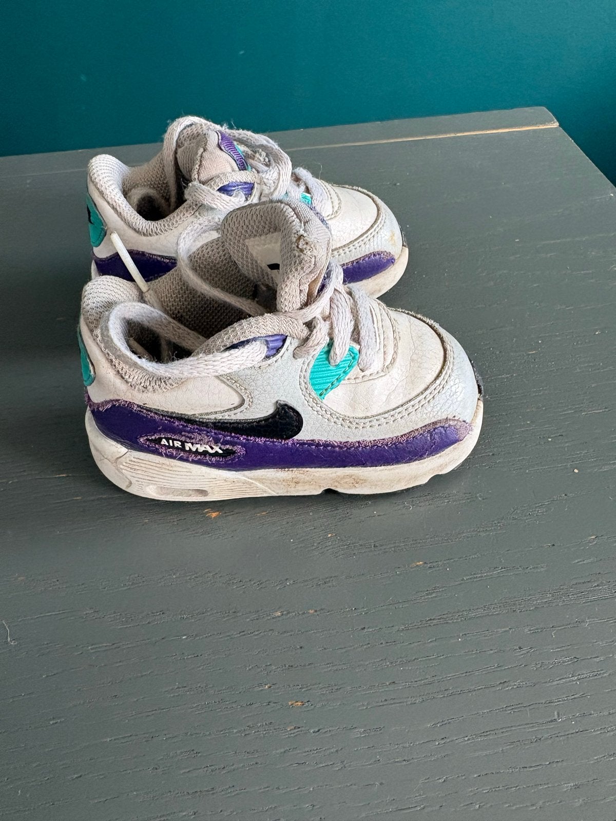 Super coole Nike Air Max sneakers voor kids - Maat 19,5, Ophalen of Verzenden, Gebruikt, Jongetje of Meisje, Schoentjes