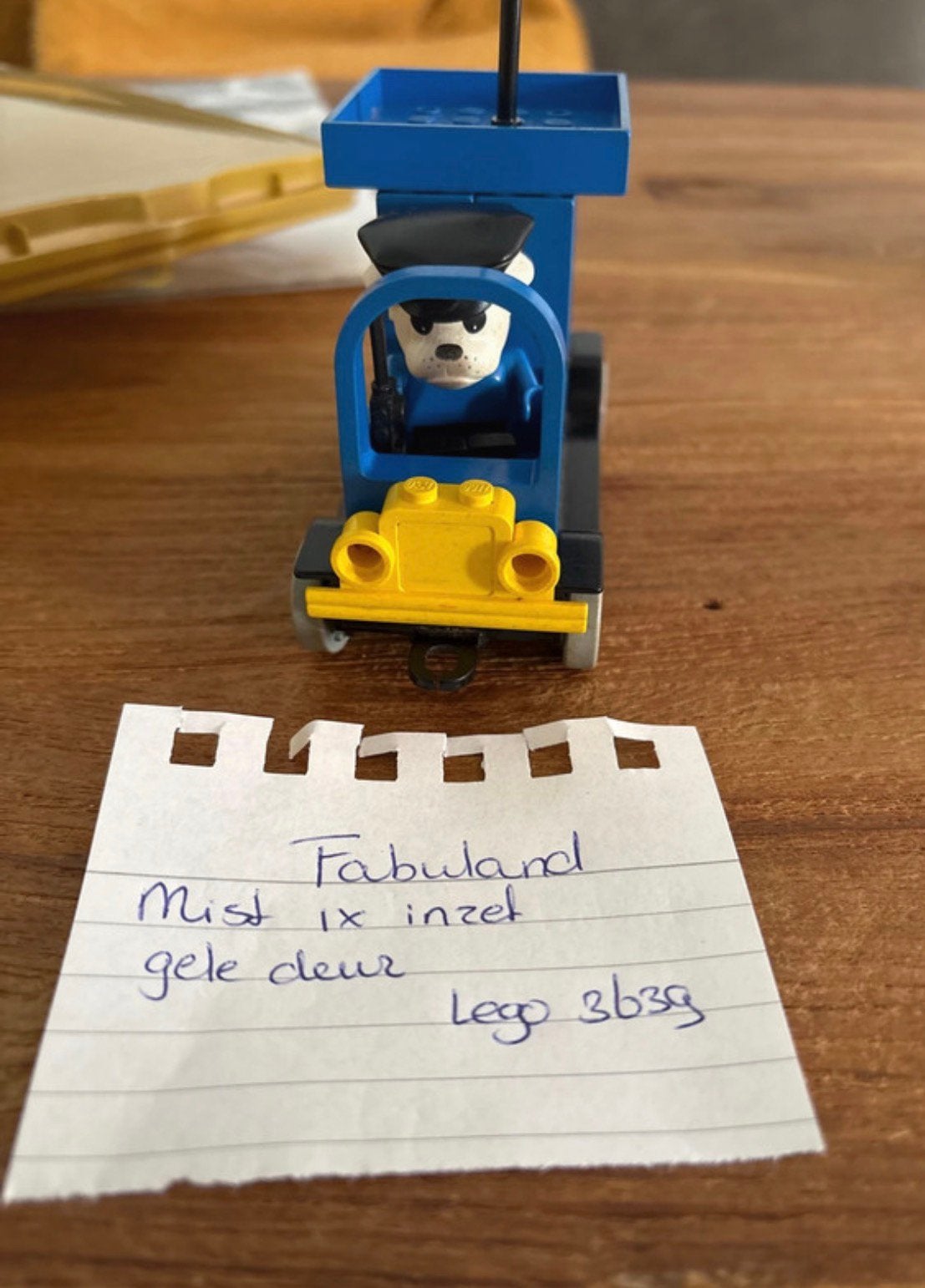 4 setjes Fabuland lego 3714 3639 3784 3637, Gebruikt, Overige thema's, Lego, Overige typen