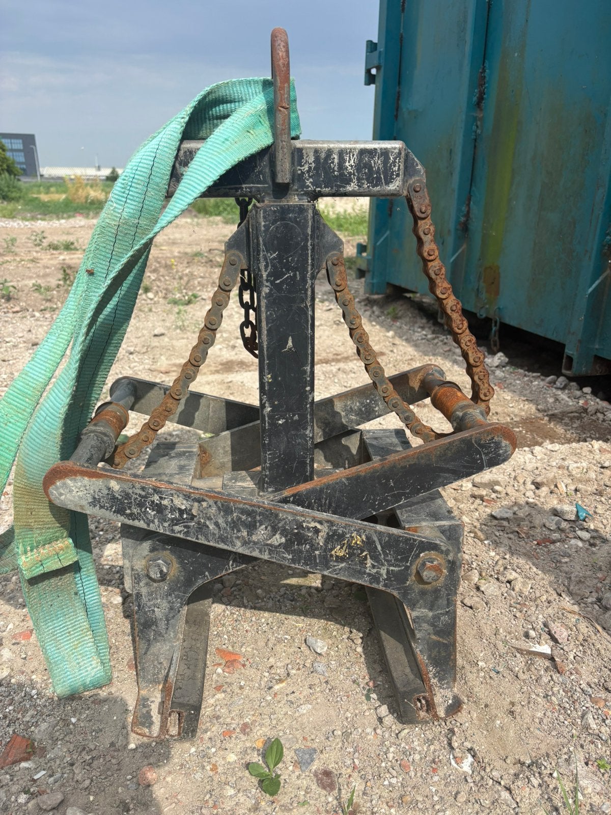 Mechanische bandenklem, Ophalen, Gebruikt