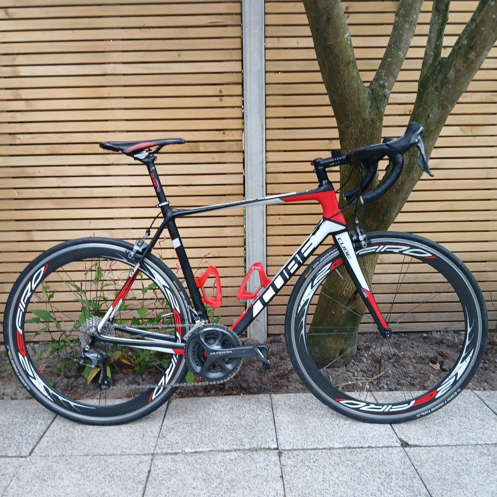 Cube Agree racefiets Ultegra R8000, frame 58cm, carbon wiele, Fietsen en Brommers, 28 inch, Gebruikt, Carbon, 57 tot 61 cm
