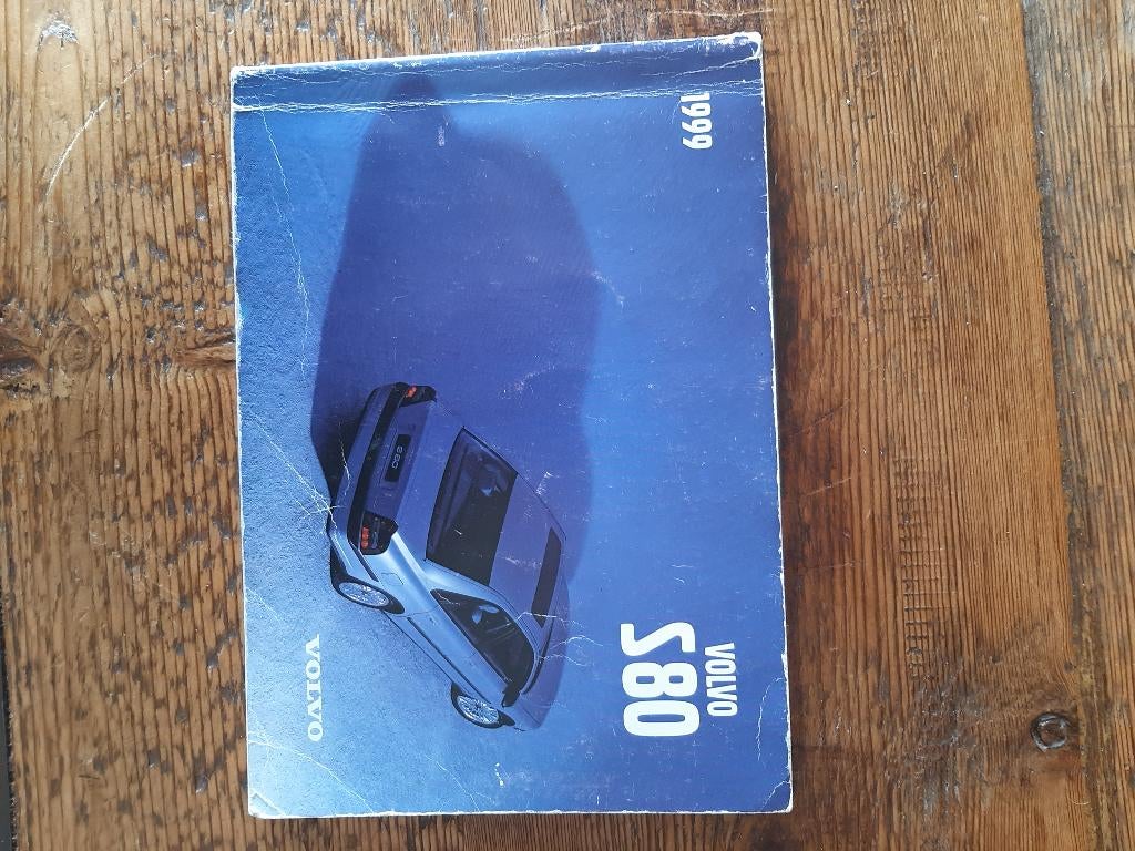 Handleiding Volvo S80 2.9, Ophalen of Verzenden