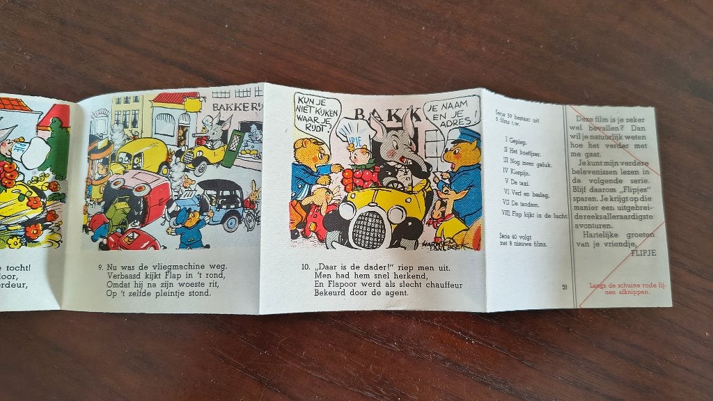 Flipje Tiel - filmboekje 36,37,38, Verzenden, Gebruikt, Overige typen
