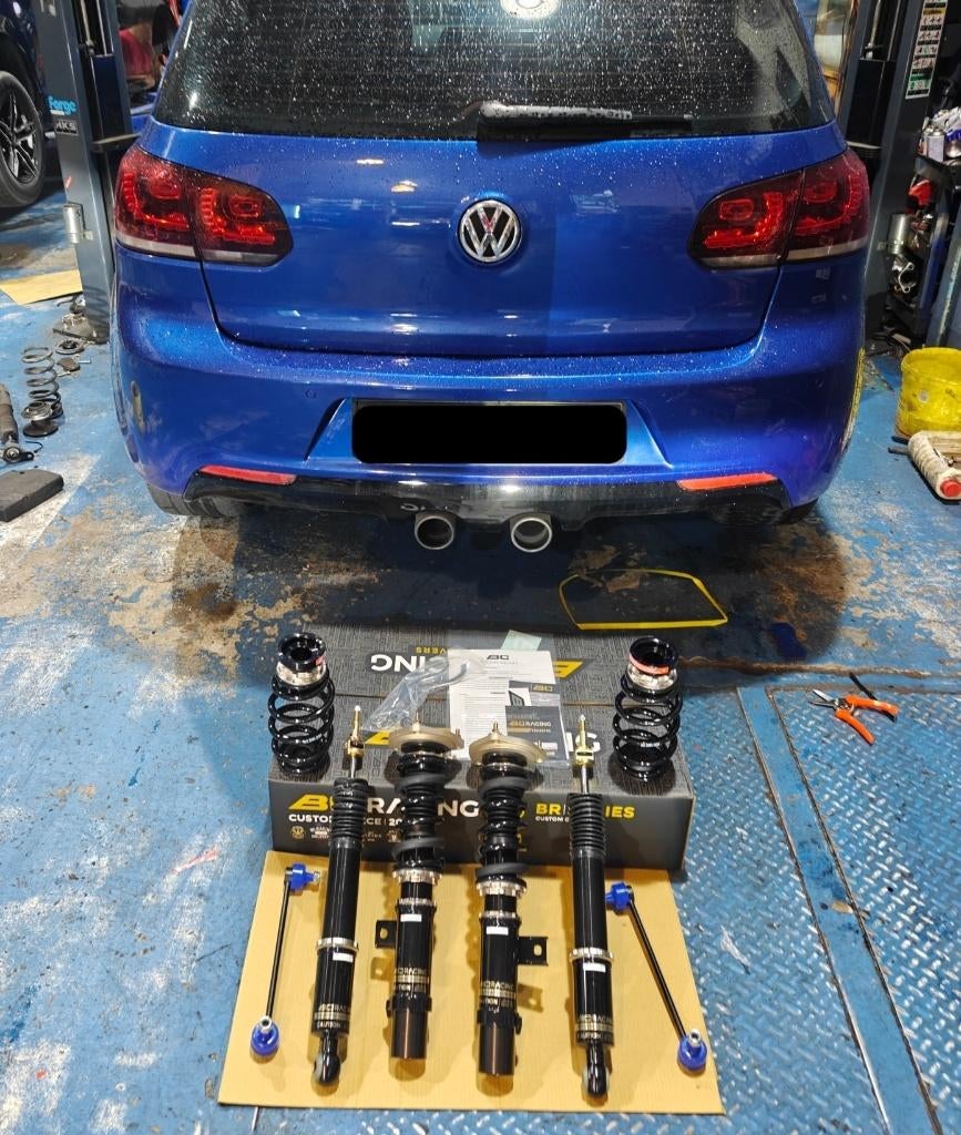 BC Racing BR-RA serie schroefset - Volkswagen Golf 6R 10-14, Auto diversen, Tuning en Styling, Ophalen of Verzenden