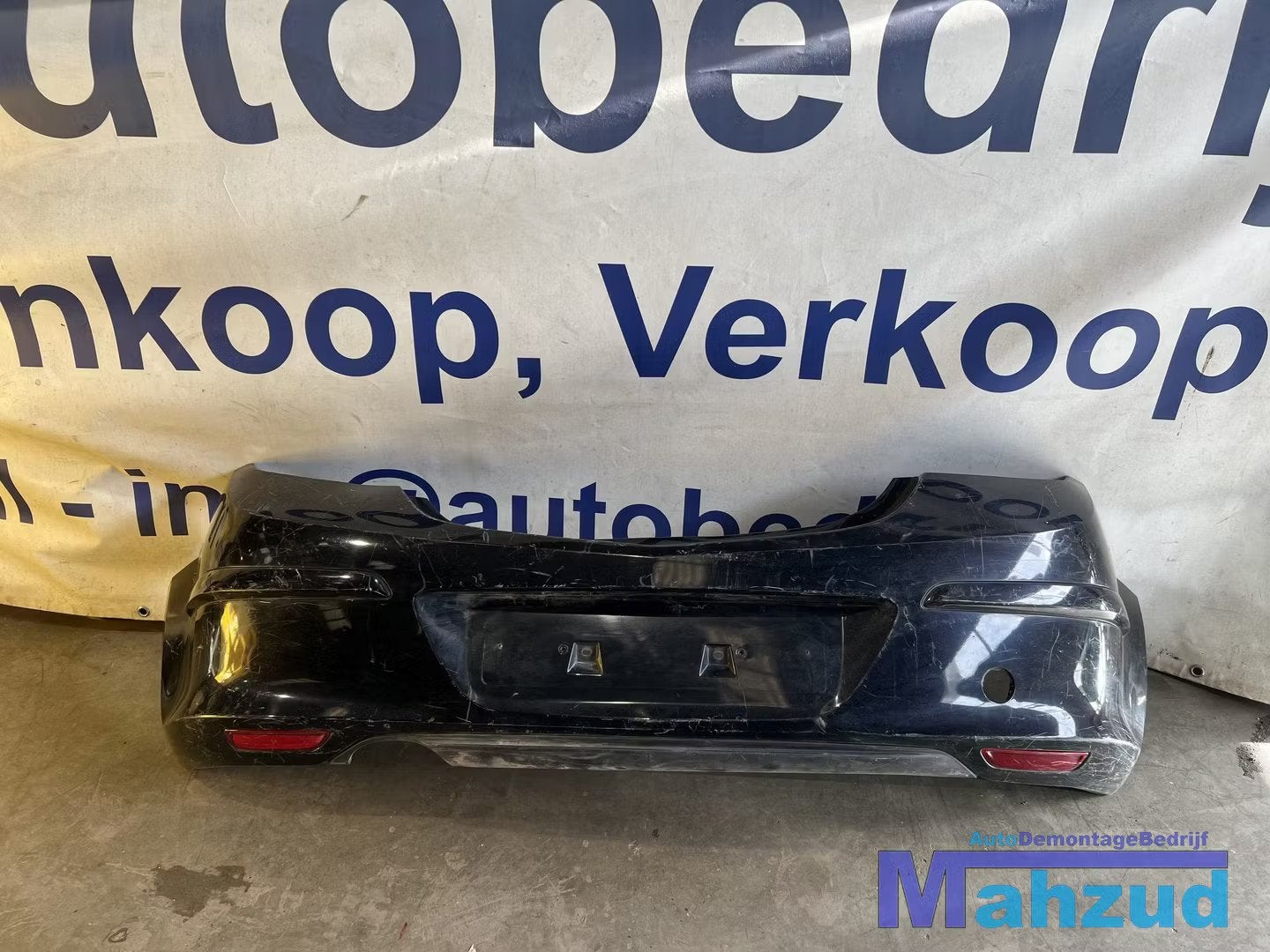 OPEL ASTRA H Twintop cabrio zwart achterbumper bumper 2005-2, Auto-onderdelen, Carrosserie en Plaatwerk, Gebruikt, Opel Automobile GmbH