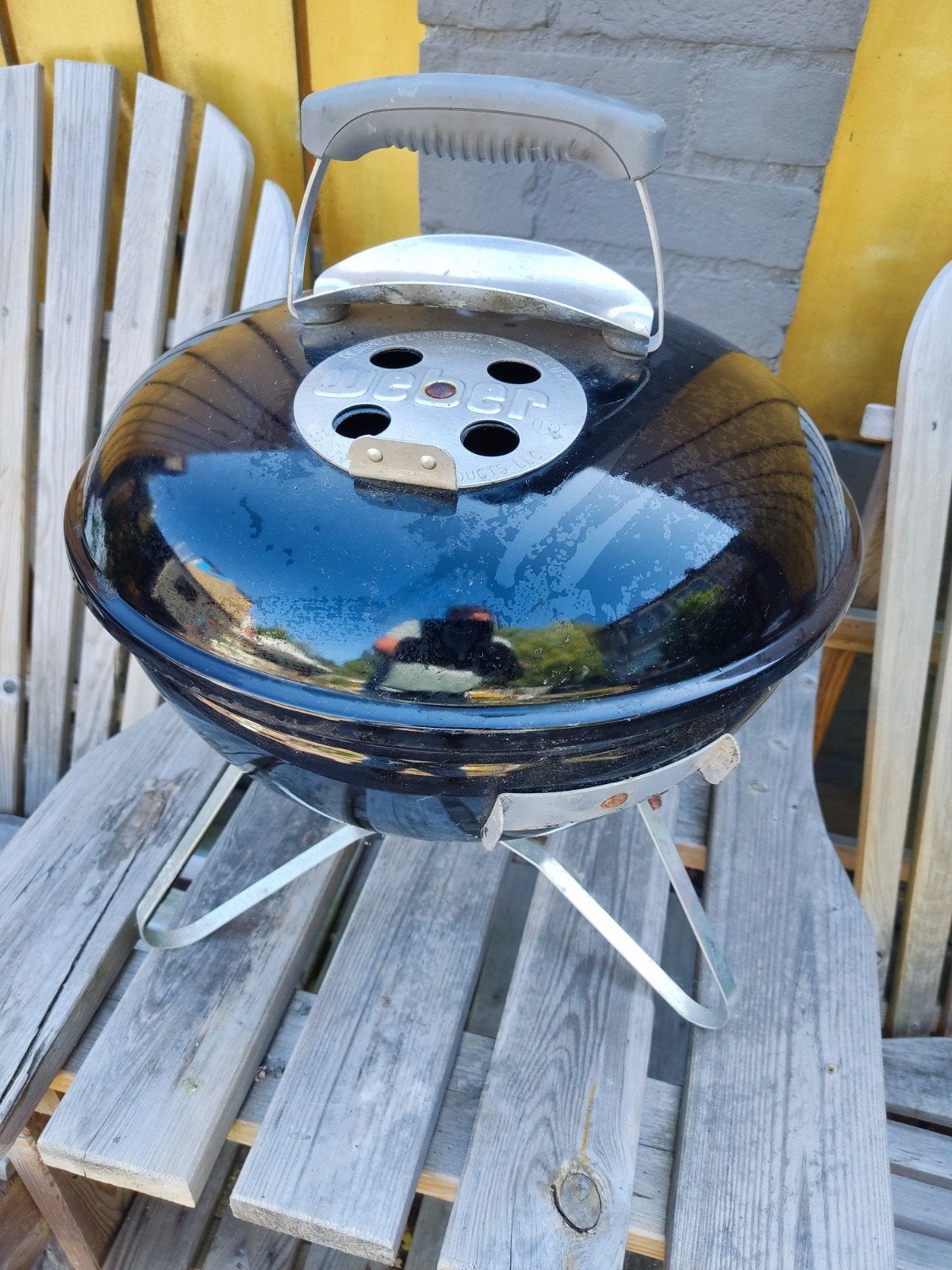 Weber tafelmodel BBQ met temperatuurmeter, Ophalen, Gebruikt, Weber