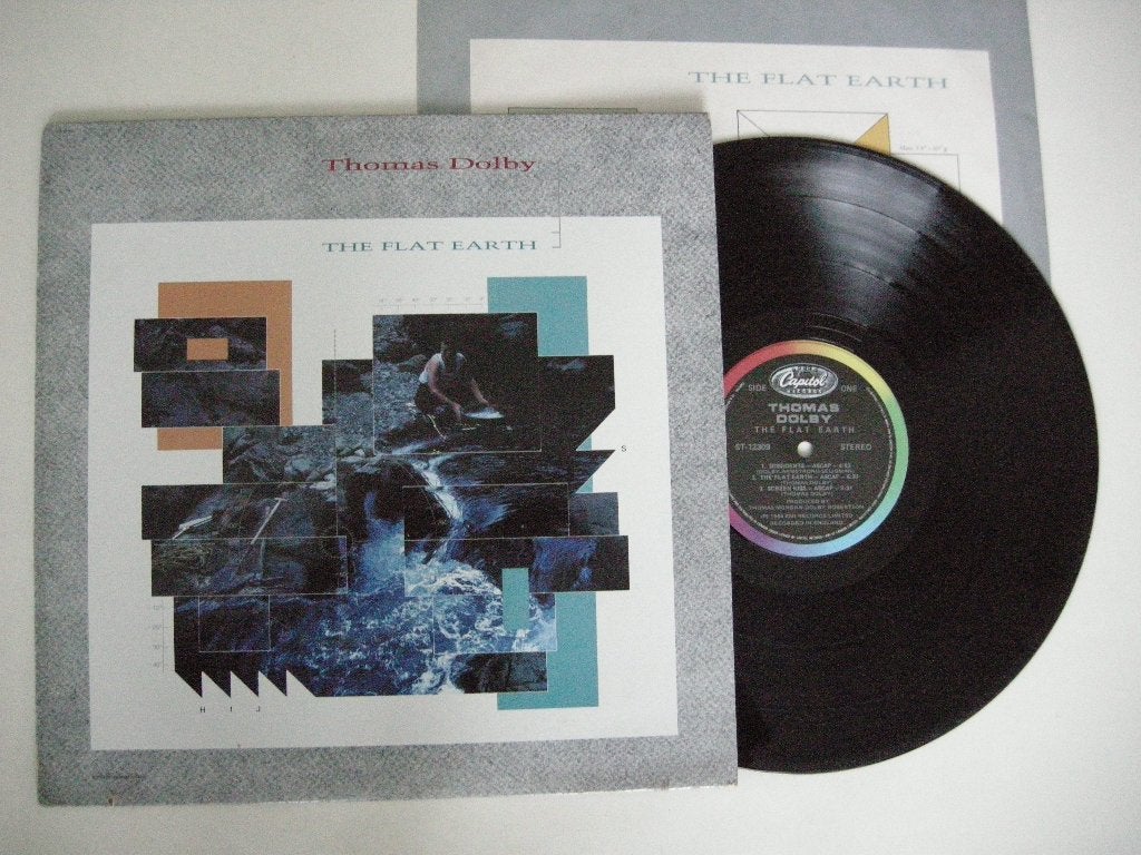 Thomas Dolby The Flat Earth - LP vinyl zgan, Ophalen, 1980 - 1989, Zo goed als nieuw, 12 inch