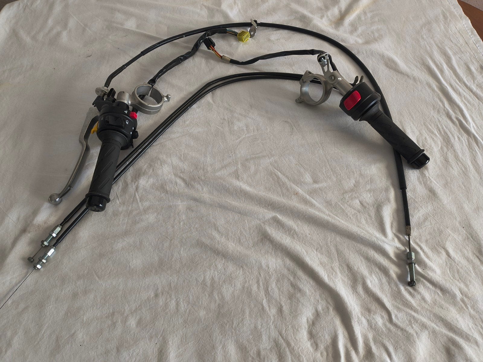 Suzuki Gsxr 750 K6 K7 Clipons gashandel koppeling set, Ophalen