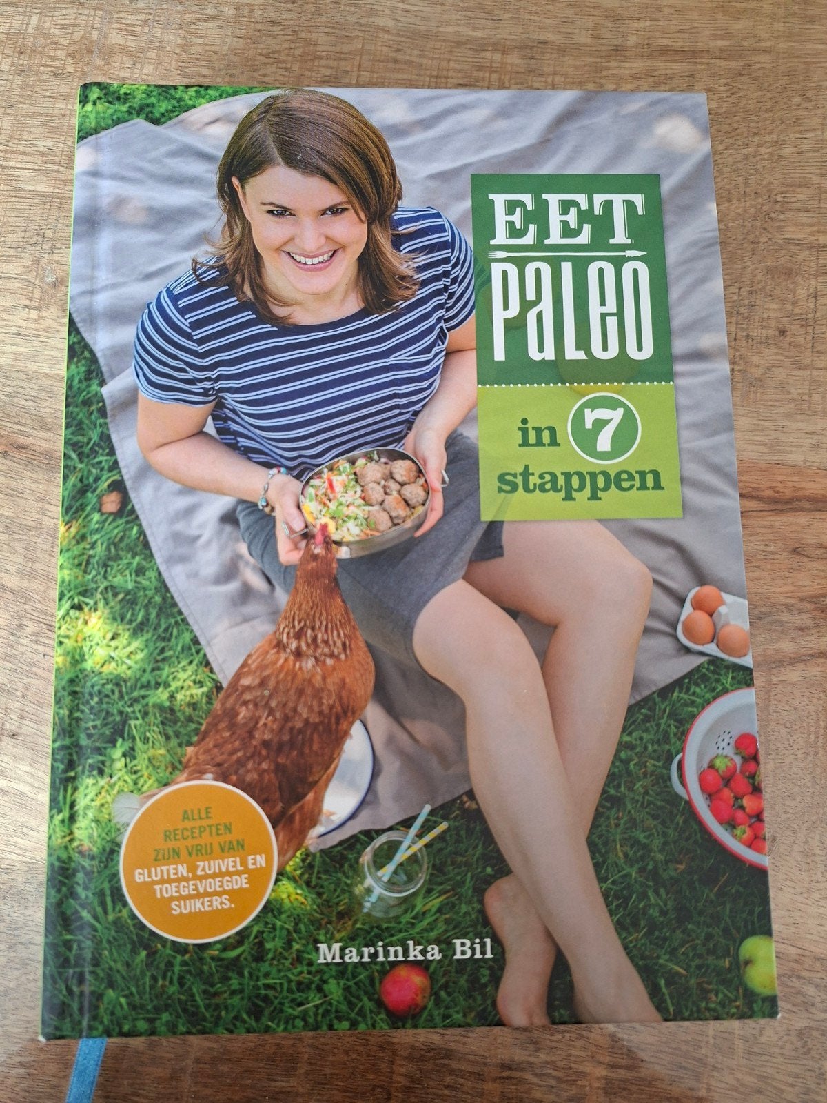 Eet Paleo in 7 stappen - Marinka Bil, Boeken, Ophalen of Verzenden, Gelezen, Marinka Bil, Gezond koken