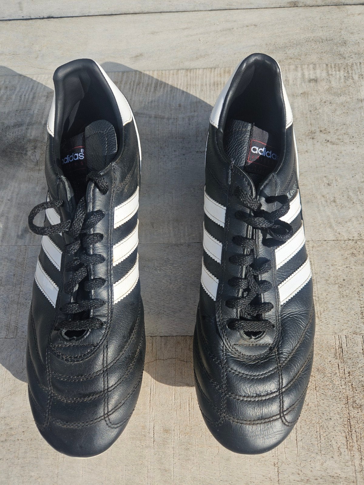 Adidas Kaiser 5 voetbalschoenen - Maat 45 1/3, Ophalen of Verzenden, Gebruikt, Schoenen