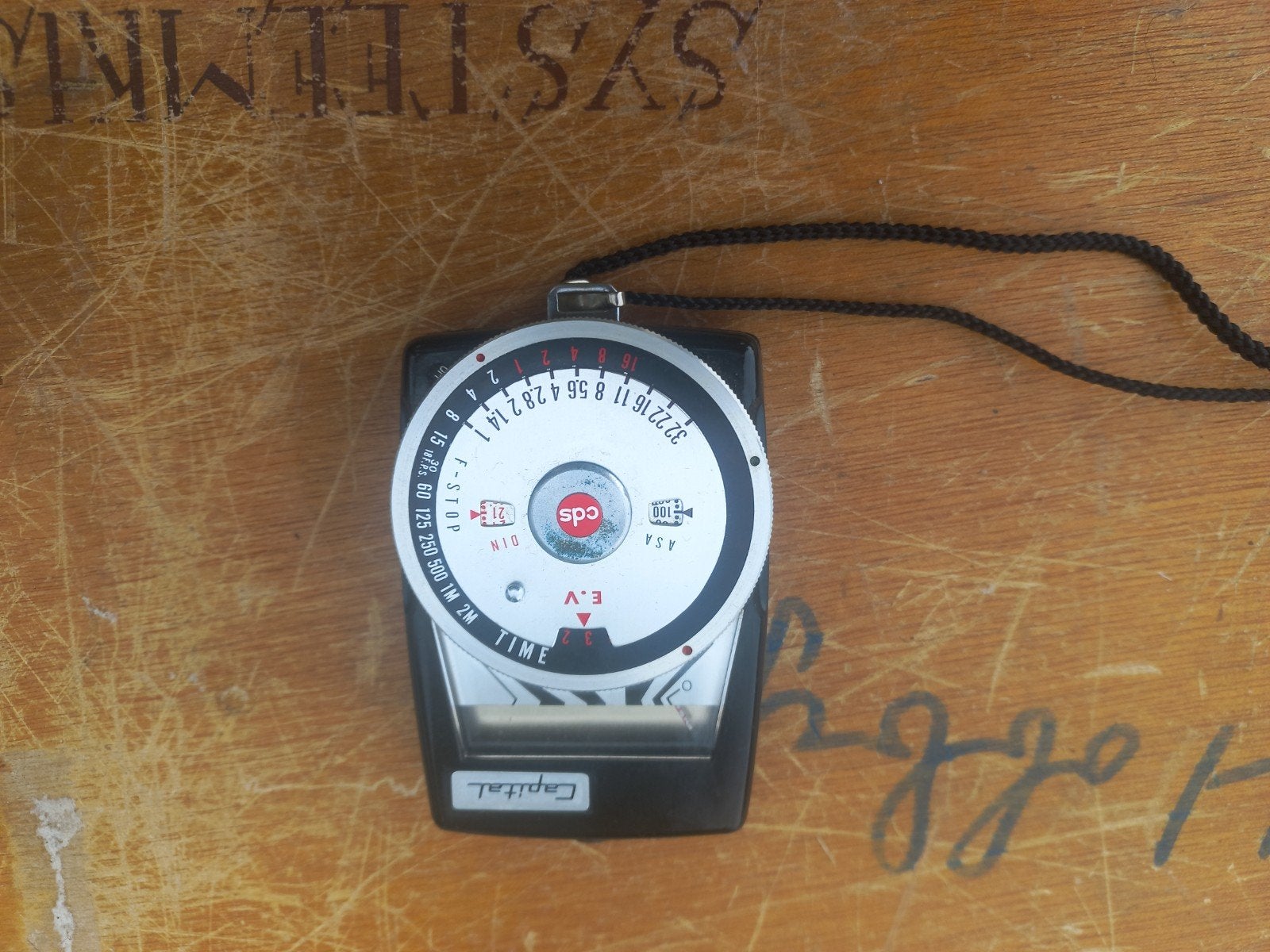 Vintage Capital Lichtmeter - Perfect voor Analoge Fotografie, Audio, Tv en Foto, Overige merken, Lichtmeter, Ophalen of Verzenden