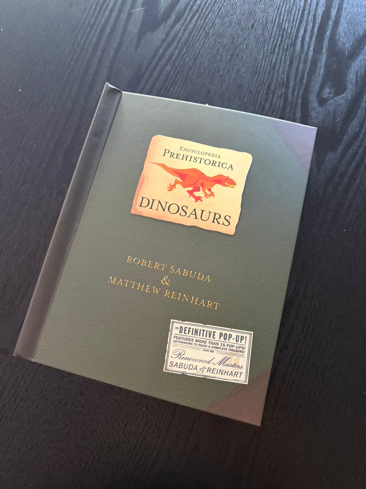 Dinosaurs pop up boek. Zo goed als nieuw, Ophalen of Verzenden, Zo goed als nieuw