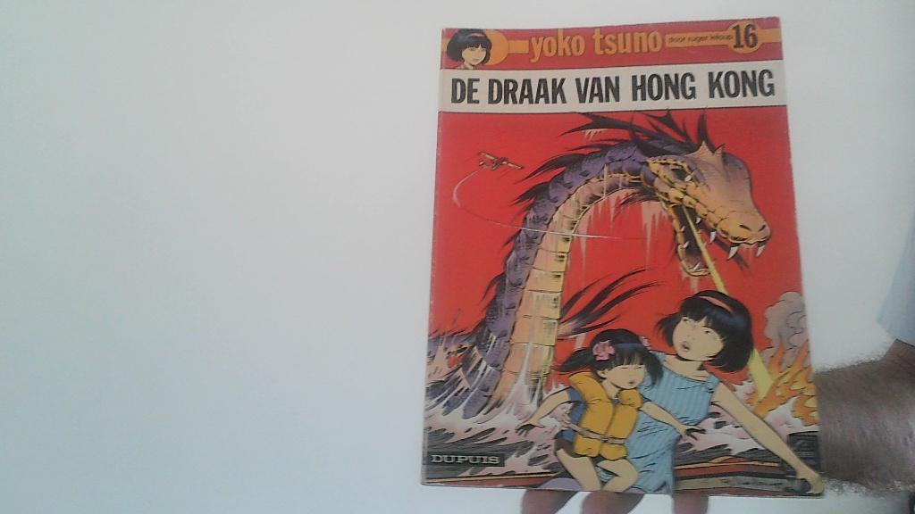 yoko tsumo nr 16 de draak van hong kong eerste druk 1986, Eén stripboek, Verzenden, Zo goed als nieuw