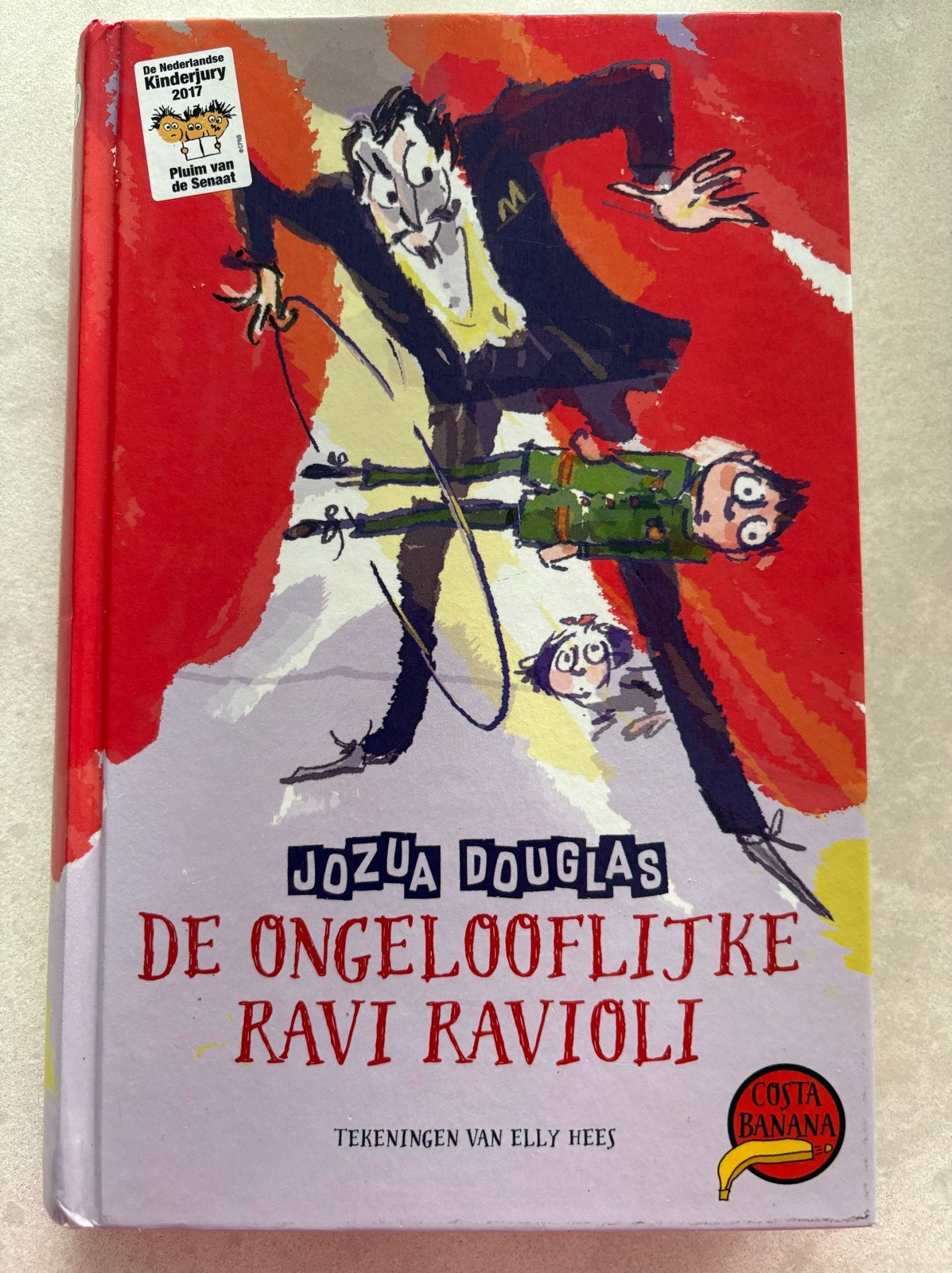 De Ongelooflijke Ravi Ravioli - Jozua Douglas kinderboek, Ophalen of Verzenden, Zo goed als nieuw