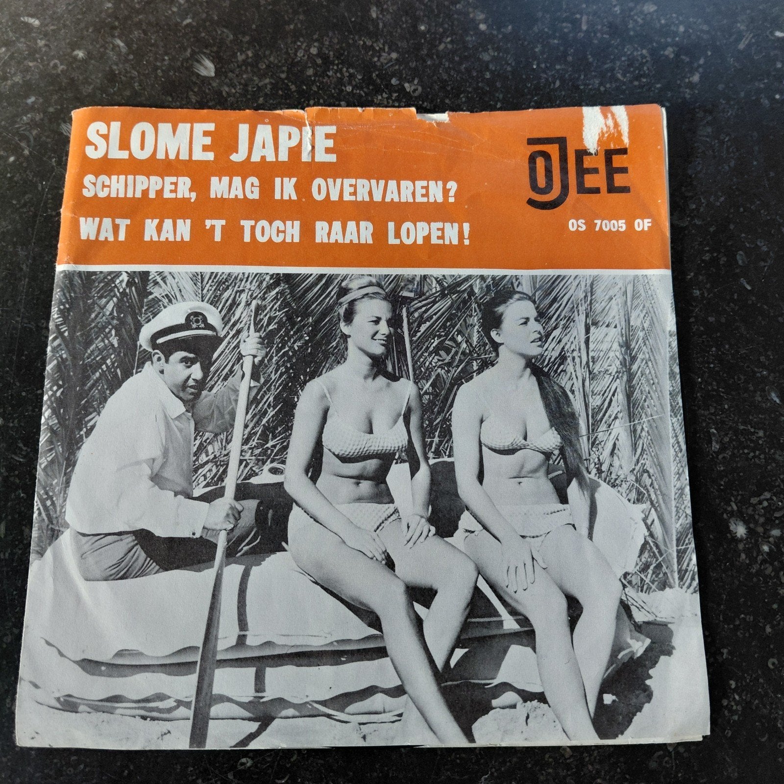 Slome Japie - Schipper, Mag Ik Overvaren? (Vinyl Single), Gebruikt, 7 inch, EP, Nederlandstalig