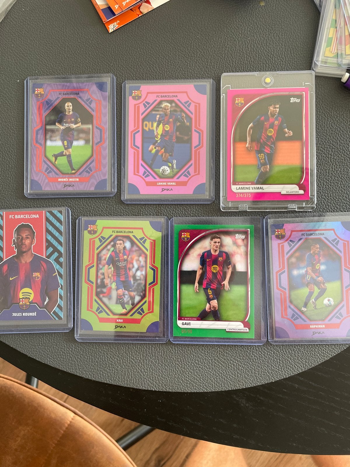FC Barcelona Topps Spelerskaarten - Diverse Spelers, Ophalen of Verzenden, Zo goed als nieuw, Buitenlandse clubs, Spelerskaart