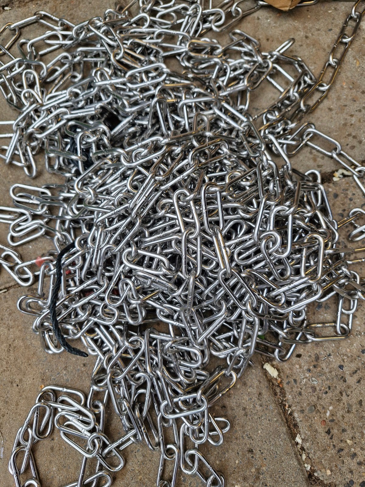 50 mt rvs ketting, Ophalen, Nieuw, Overige metalen