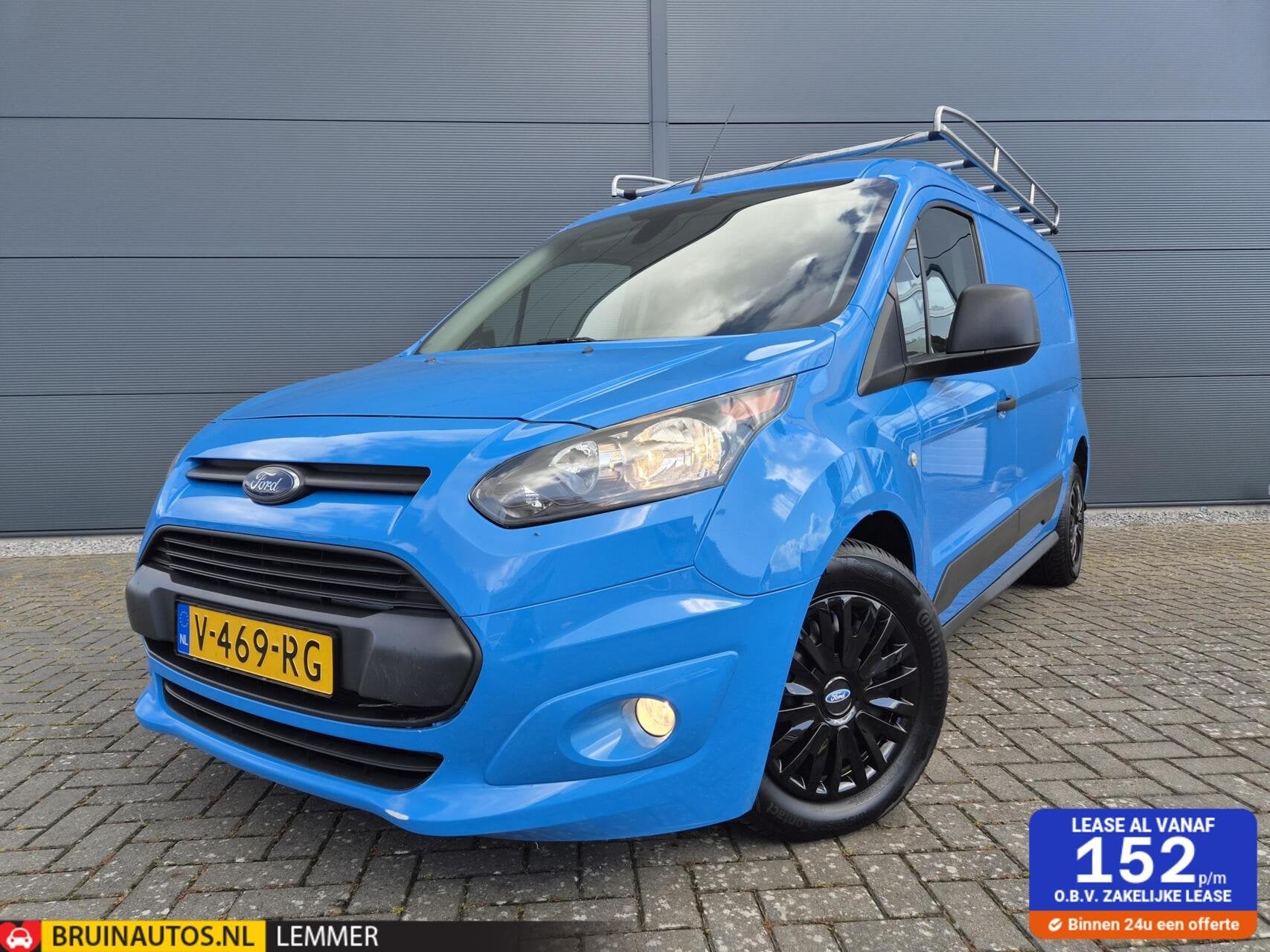 Ford Transit Connect 1.5 TDCI L2 Airco Cruise Trekh 100pk, Auto's, Parkeersensor, 101 pk, Gebruikt, Euro 6