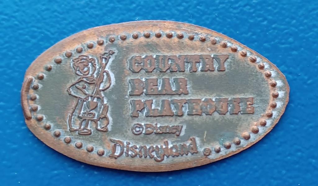 Toeristenmunt Disneyland Country Bear Playhouse - zeldzaam, Verzenden, Overige materialen, Buitenland