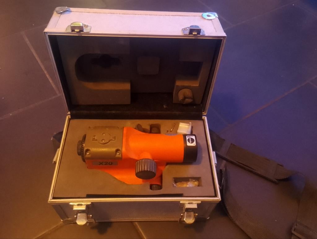 Nedo X20 Waterpasinstrument in Koffer, Ophalen of Verzenden