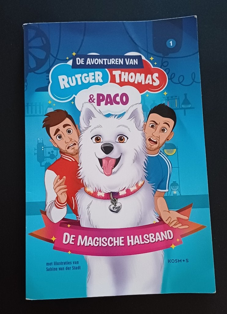 Rutger thomas en paco de magische halsband, Ophalen of Verzenden, Zo goed als nieuw, Fictie algemeen