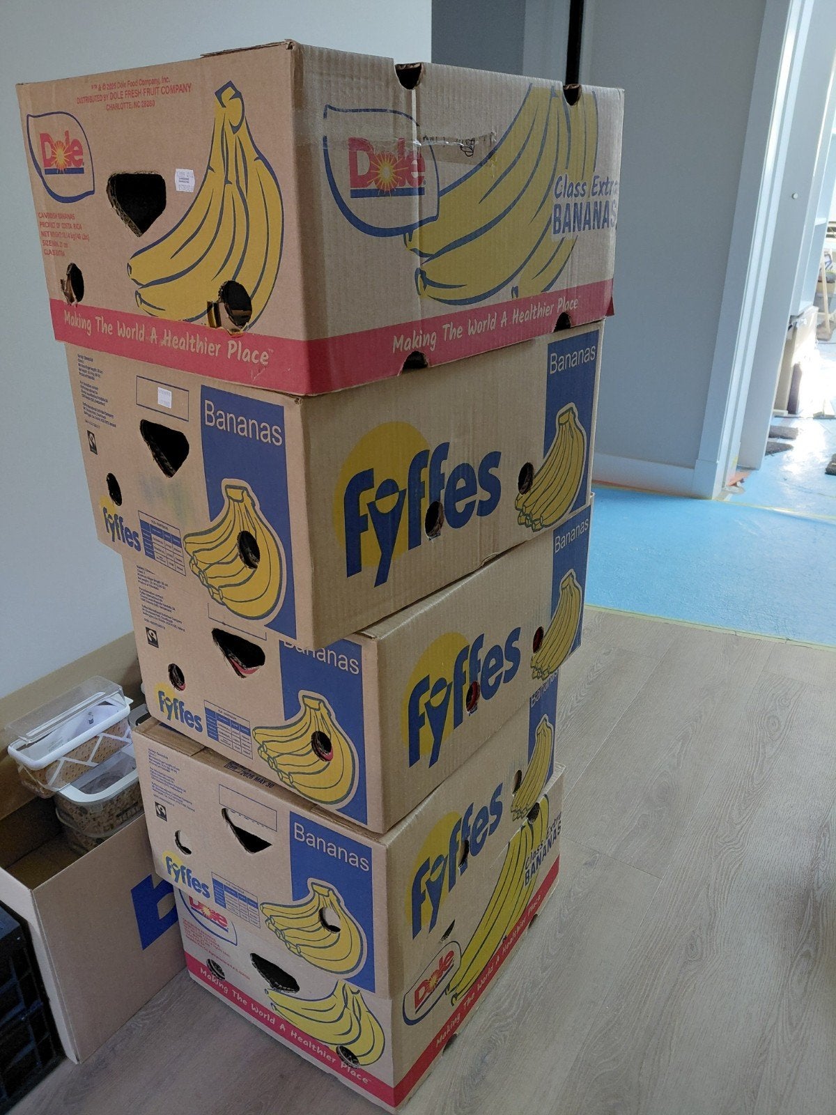 lege bananendozen/ verhuisdozen, Ophalen, Doos, 50 tot 75 cm, Minder dan 40 cm