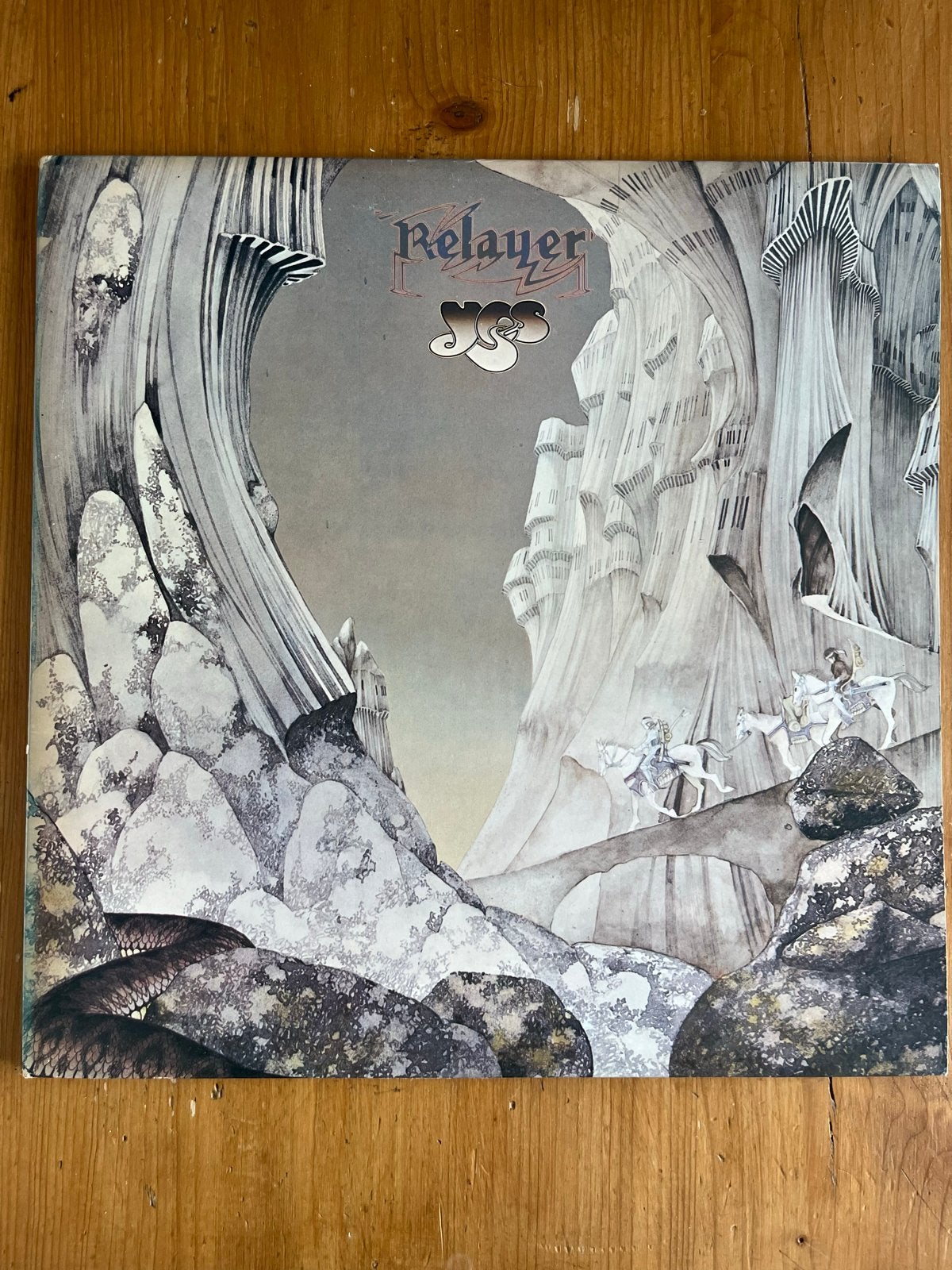 Yes - Relayer LP (1974) - Prog Rock Klassieker, Ophalen of Verzenden, Zo goed als nieuw, Progressive Rock, LP