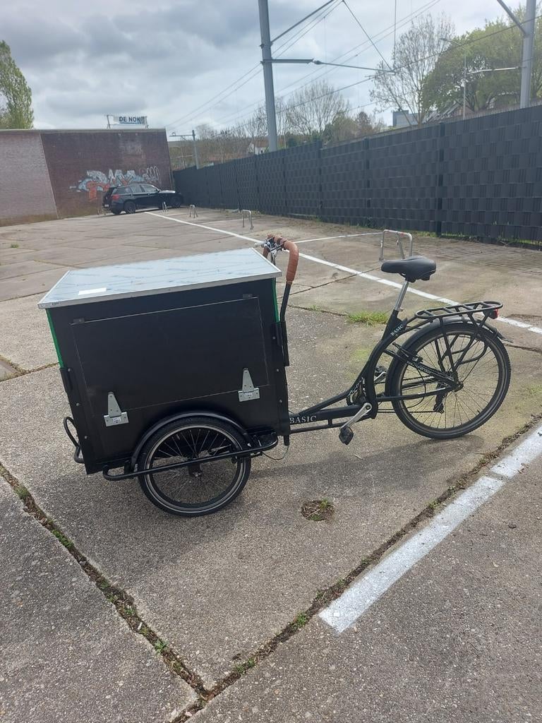 Bakfiets voor foodkraam of coffee bike, Ophalen, Gebruikt, 1 kind