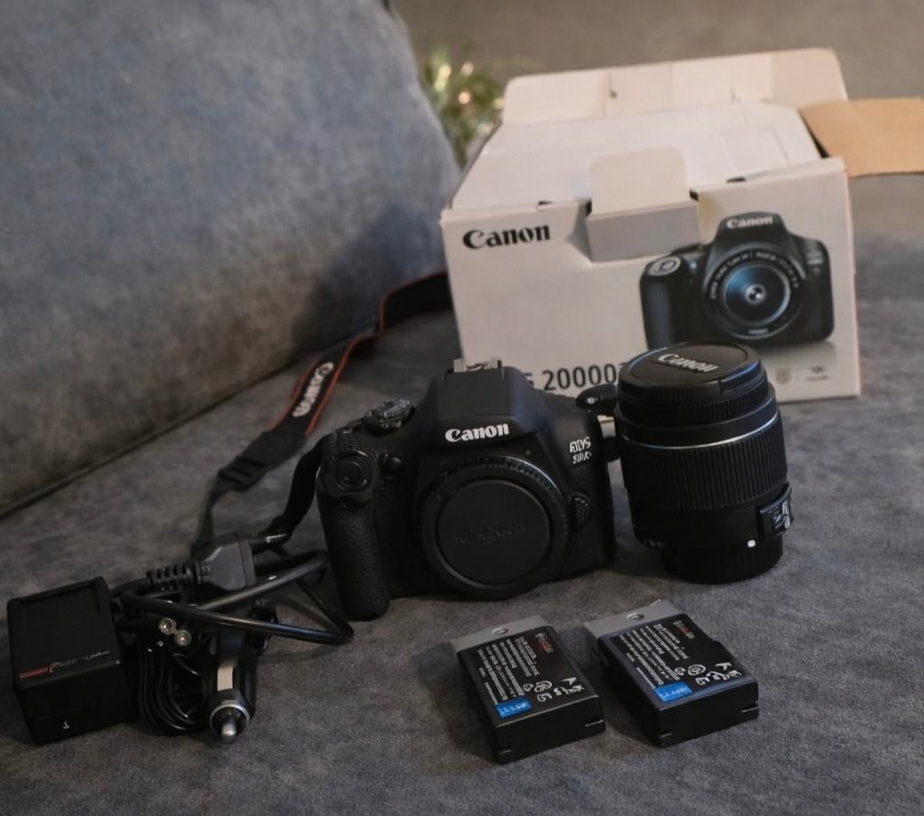 Canon EOS 200D complete set!!, Audio, Tv en Foto, Fotocamera's Digitaal, Spiegelreflex, Canon, Ophalen of Verzenden, Zo goed als nieuw