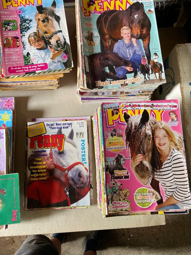 Grote collectie Penny tijdschriften en boeken, Ophalen of Verzenden, Gelezen, Overige typen