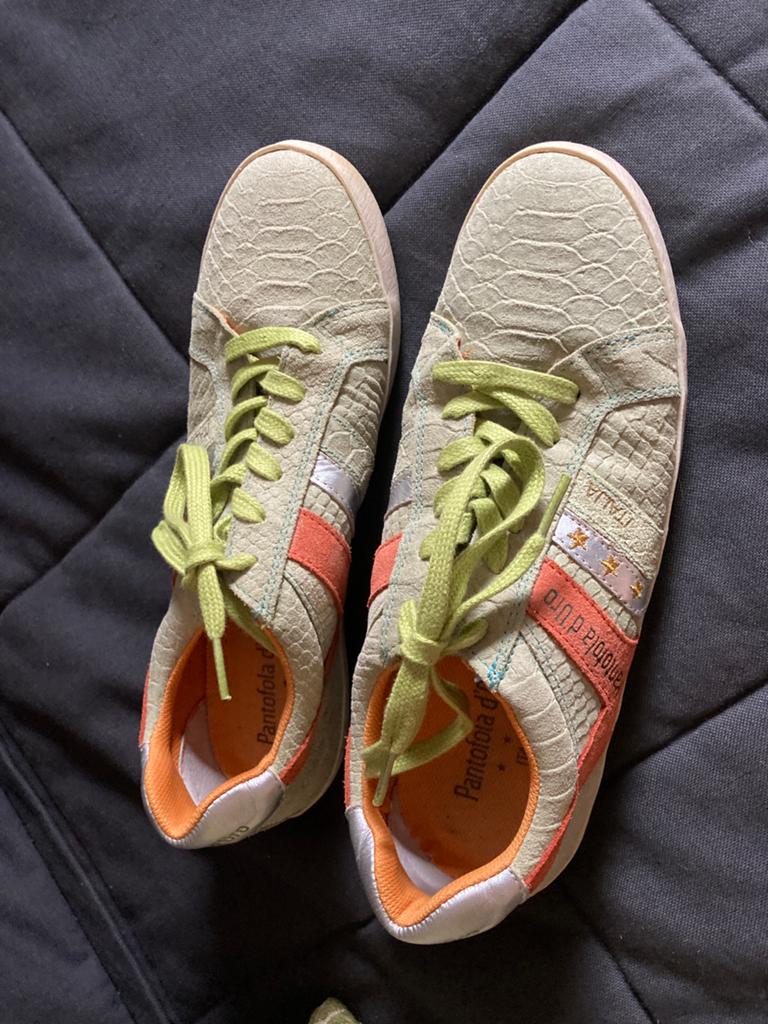Sneakers Pantofola d’oro dames, Ophalen of Verzenden, Groen, Sneakers of Gympen, Zo goed als nieuw
