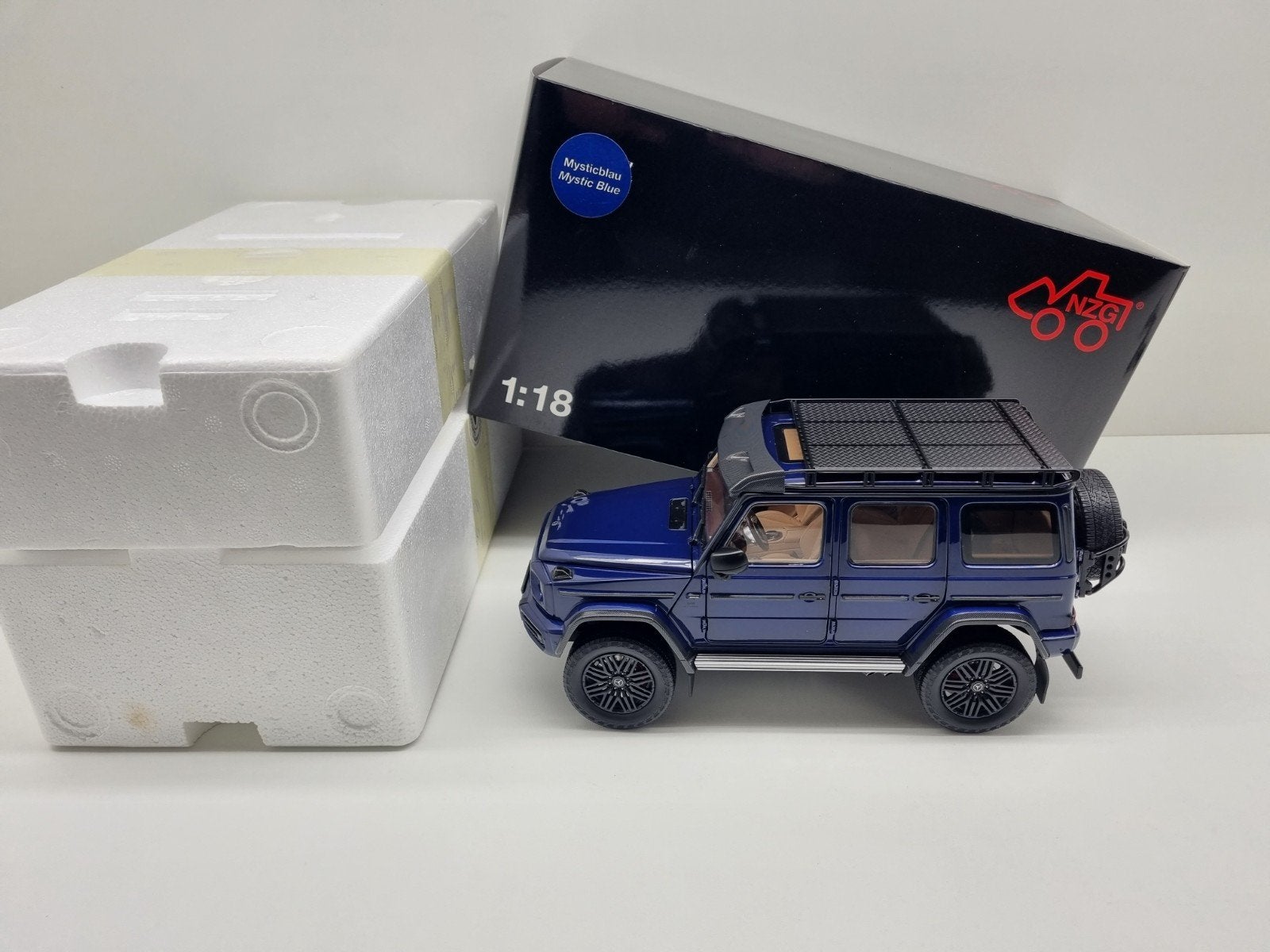 NZG Mercedes-Benz G63 AMG 4X4 1:18 Nieuw, Hobby en Vrije tijd, Ophalen of Verzenden, Nieuw, Auto