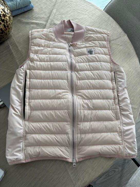 Stone Island Bodywarmer Lichtroze - Maat L, Ophalen of Verzenden, Zo goed als nieuw, Eenpersoons, Kussen
