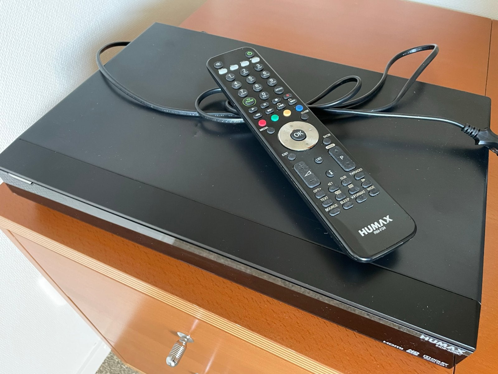 Humax HDR-5200C Harddiskrecorder met afstandsbediening, Ophalen of Verzenden, Gebruikt, Harddiskrecorder