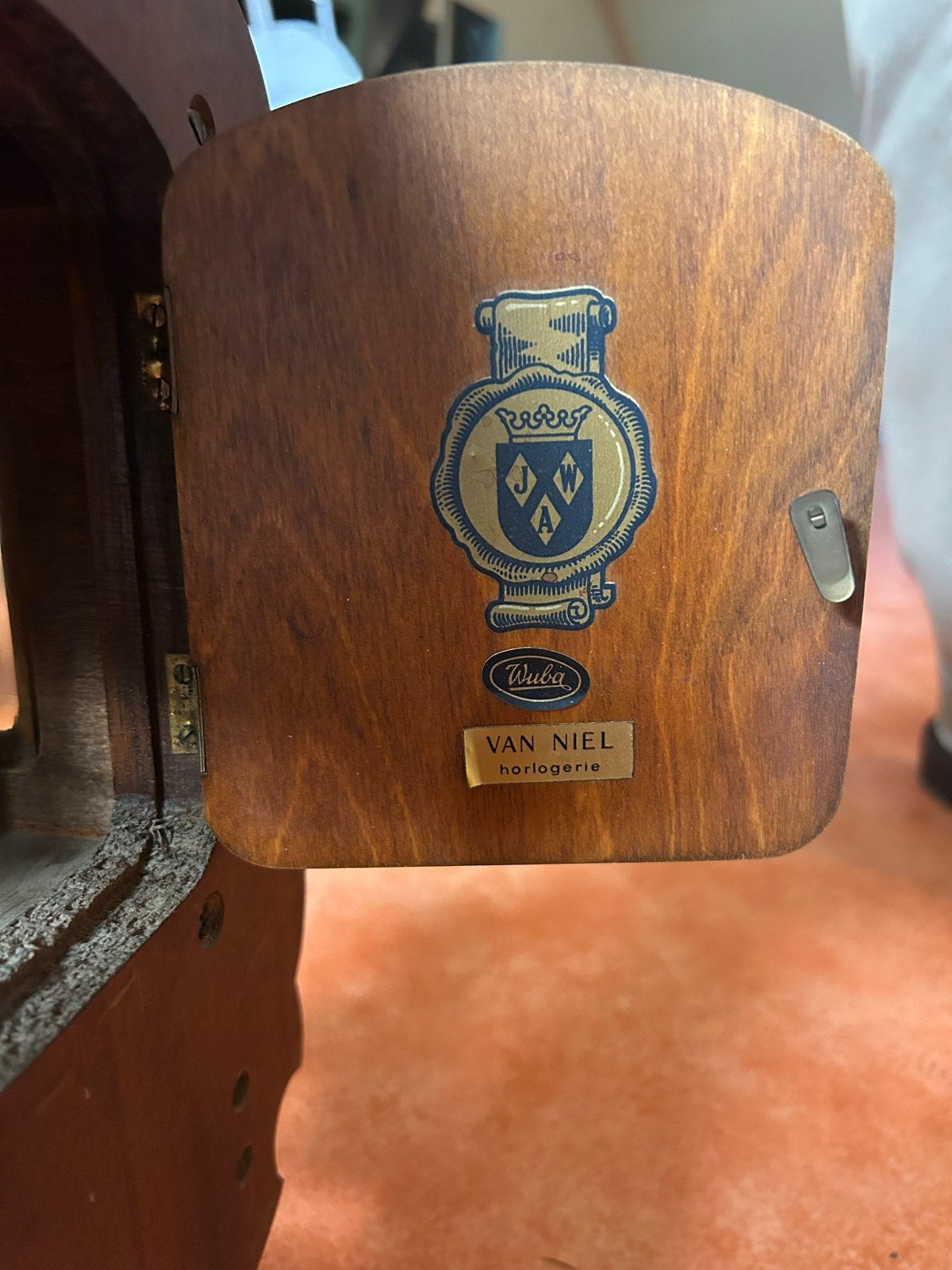 Vintage Wuba Atlas Klok van Niel Horlogerie, Ophalen