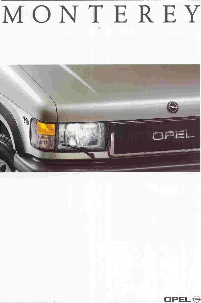 Opel Monterey (1992), Ophalen of Verzenden, Nieuw, Opel