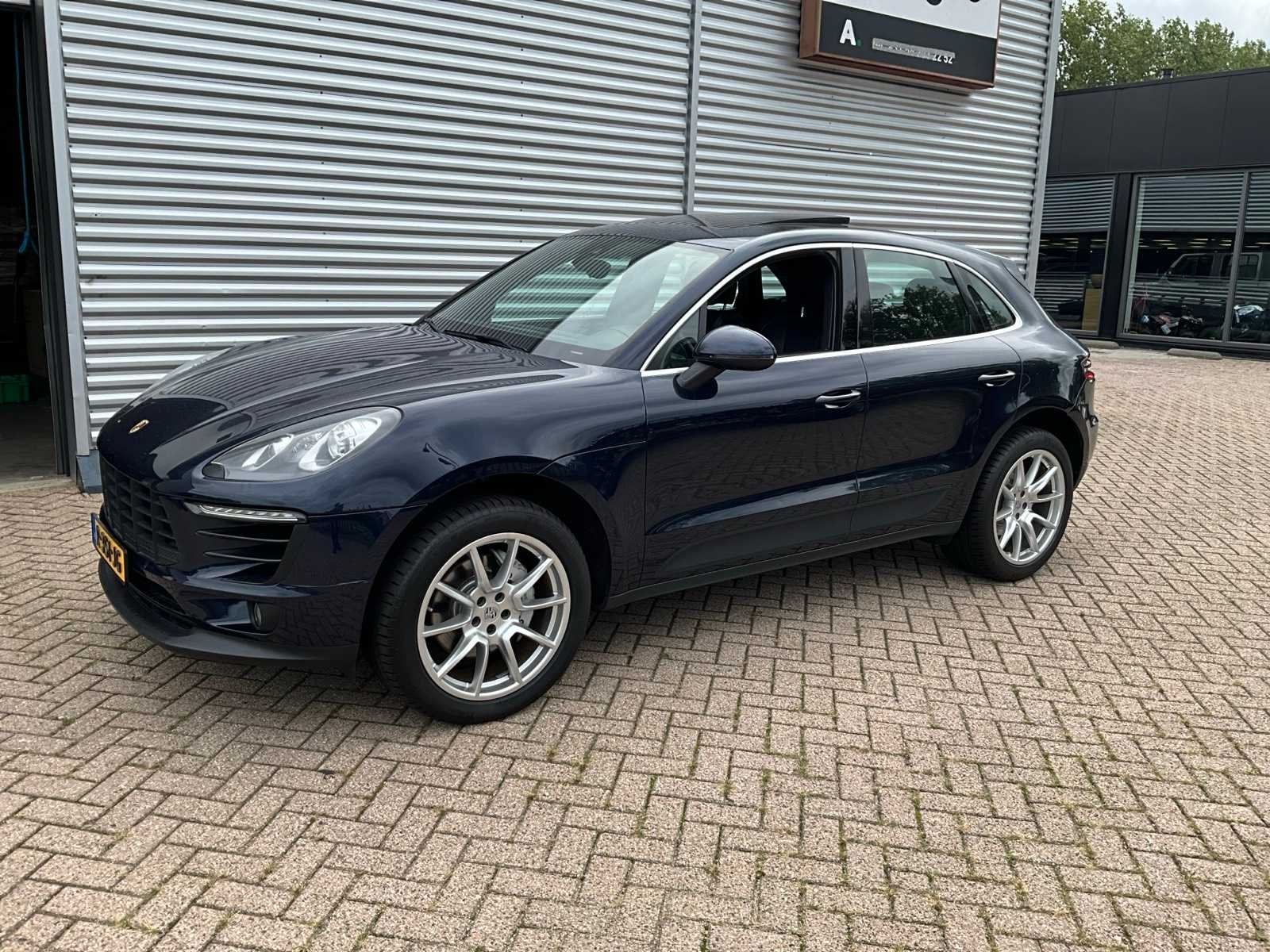 2017 Porsche Macan 3.0 D S Personenauto, Auto's, Automaat, Gebruikt, Euro 6, Blauw