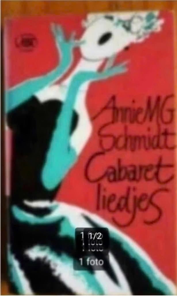 Cabaretliedjes door Annie M.G.Schmidt, Ophalen of Verzenden, Gelezen, Fictie algemeen