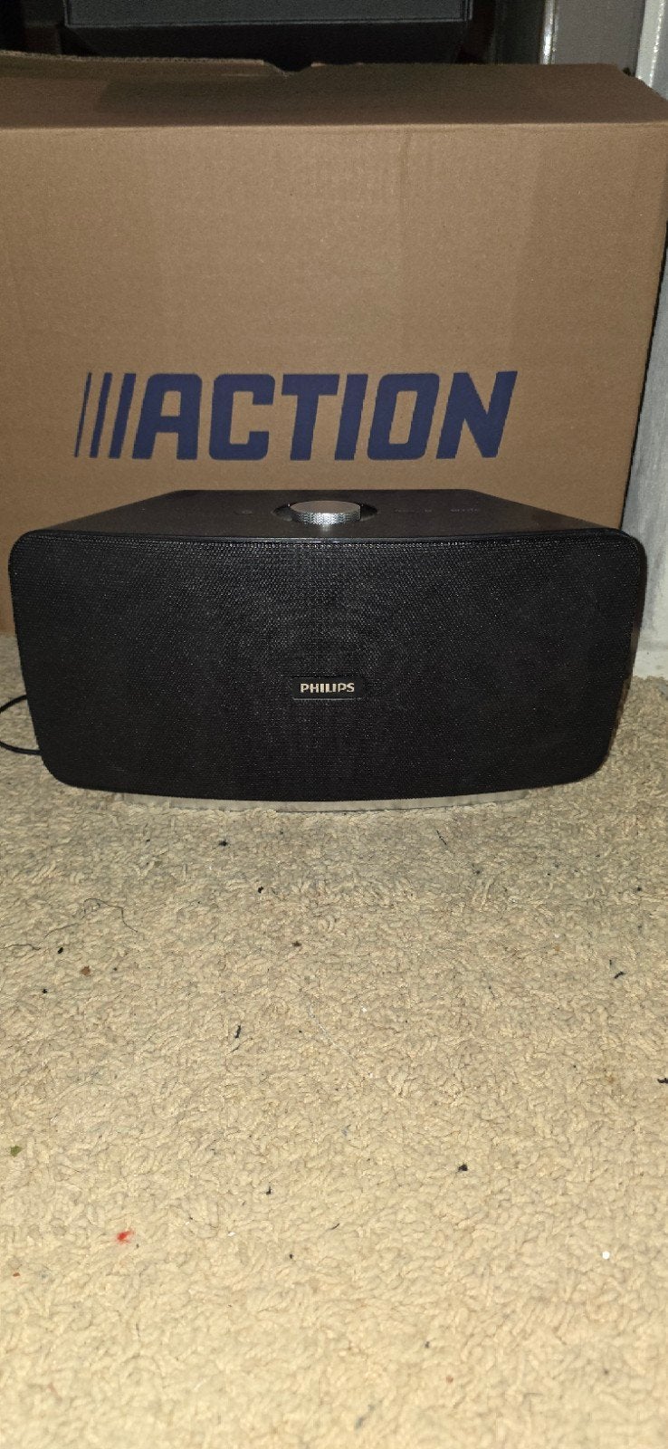 Philips Muziekbox - Compacte Speaker, Philips, Gebruikt, Inclusief oplader, Ophalen of Verzenden