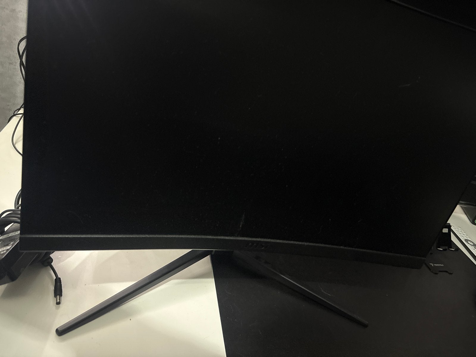 MSI Optix G27C4 Curved Gaming Monitor, Computers en Software, Ophalen, Gebruikt, Curved, Gaming