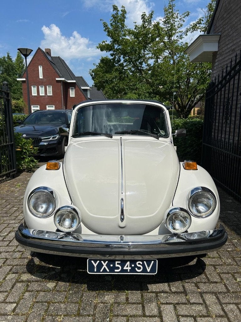 Volkswagen 1303 1.6 S 1979 Wit, Auto's, Volkswagen, Particulier, Benzine, Cabriolet, Handgeschakeld, Geïmporteerd, Wit, Blauw