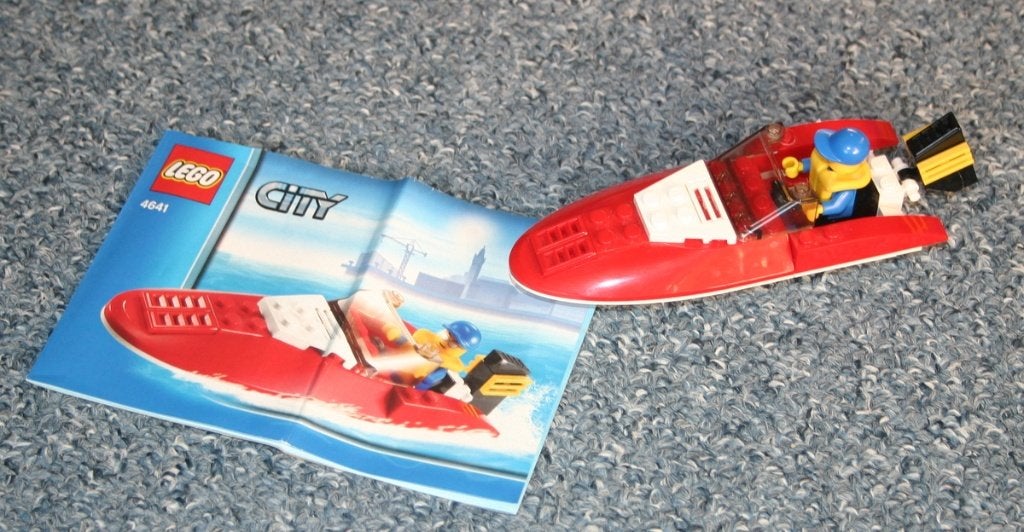 LEGO City Speedboot, 4641, Compleet, City, Lego, Ophalen of Verzenden